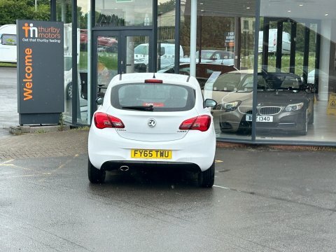 Vauxhall Corsa Hatchback FY65TWU White #4