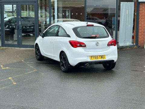 Vauxhall Corsa Hatchback FY65TWU White #3