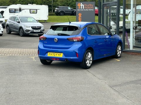 Vauxhall Corsa Hatchback FH70FYF Blue #4