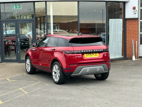 Land Rover Range Rover Evoque Estate AY19PJU Red #4