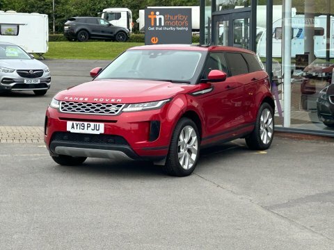 Land Rover Range Rover Evoque Estate AY19PJU Red #3