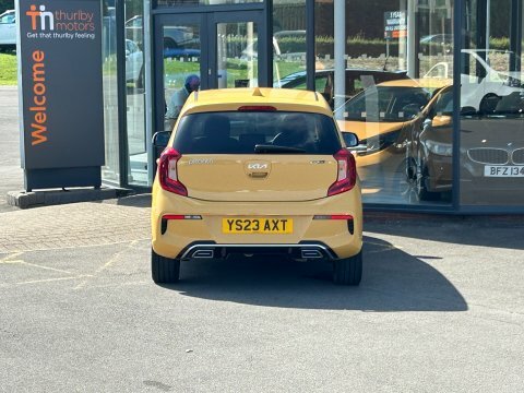 Kia Picanto Hatchback Yellow #5