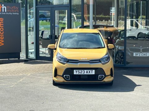 Kia Picanto Hatchback Yellow #2