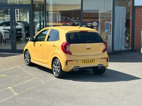 Kia Picanto Hatchback Yellow #4