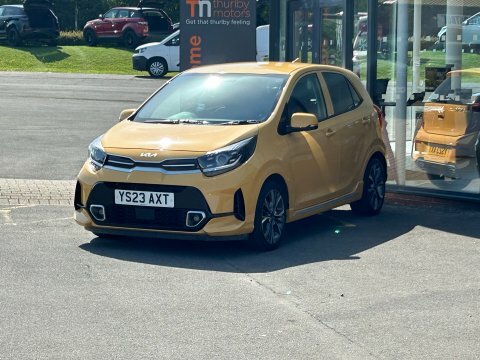 Kia Picanto Hatchback Yellow #3