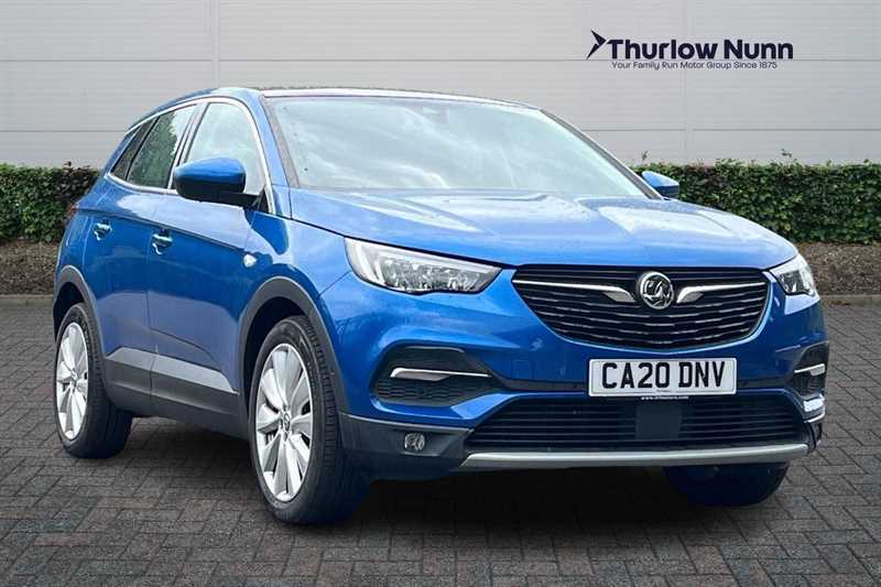 Vauxhall Grandland X 1.2I Turbo 130 Ps Elite Nav Suv Au Blue