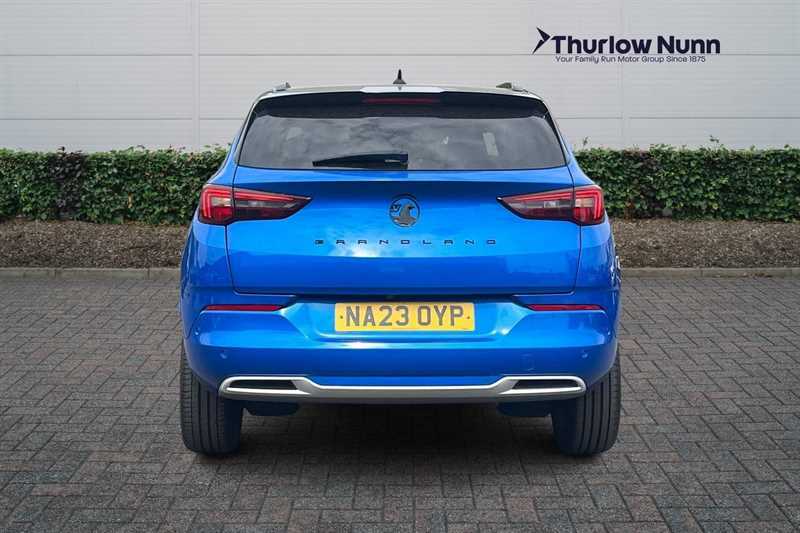 Vauxhall Grandland Ultimate 1.2 Turbo Startstop 130Ps NA23OYP Blue #4
