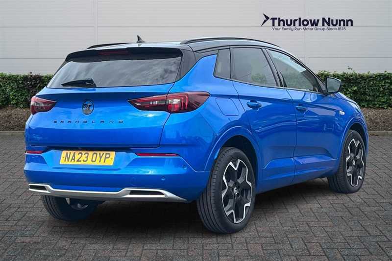 Vauxhall Grandland Ultimate 1.2 Turbo Startstop 130Ps NA23OYP Blue #3