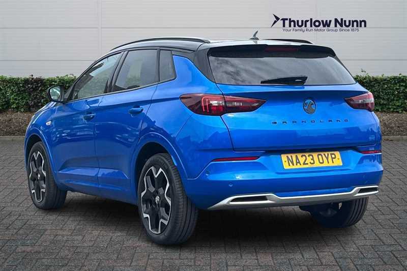 Vauxhall Grandland Ultimate 1.2 Turbo Startstop 130Ps NA23OYP Blue #5