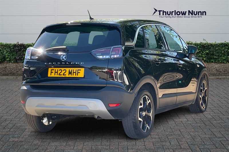 Vauxhall Crossland 1.2 Turbo Elite Edition Suv Euro FH22MHF Black #3
