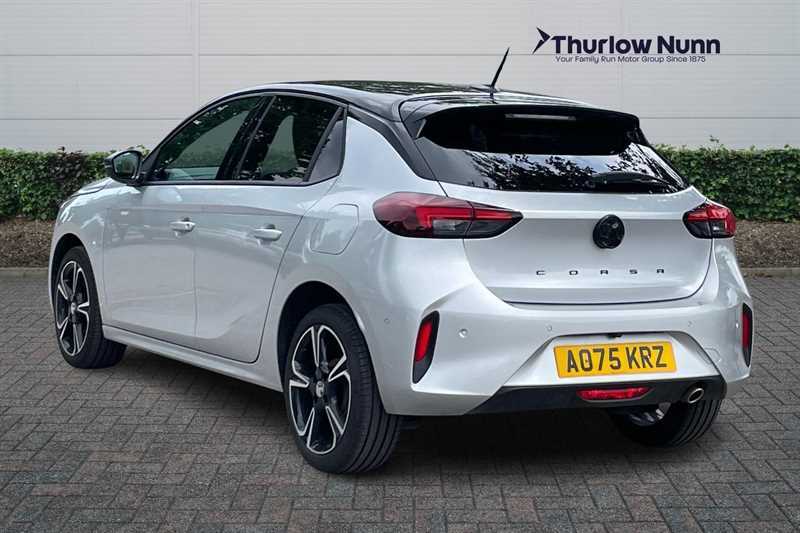 Vauxhall Corsa 1.2 Turbo Gs Hatchback Euro 6 S AO75KRZ Silver #5