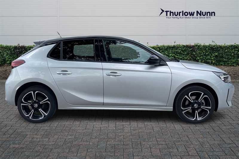 Vauxhall Corsa 1.2 Turbo Gs Hatchback Euro 6 S AO75KRZ Silver #2