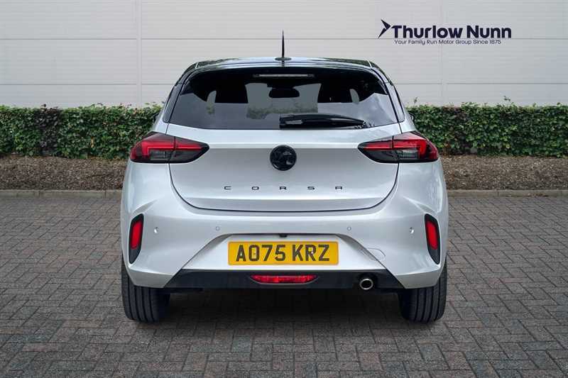 Vauxhall Corsa 1.2 Turbo Gs Hatchback Euro 6 S AO75KRZ Silver #4