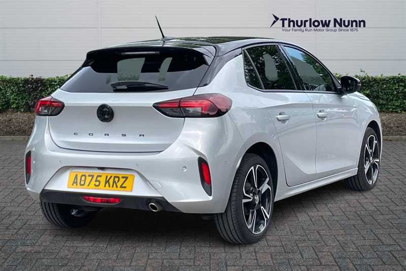 Vauxhall Corsa 1.2 Turbo Gs Hatchback Euro 6 S AO75KRZ Silver #3