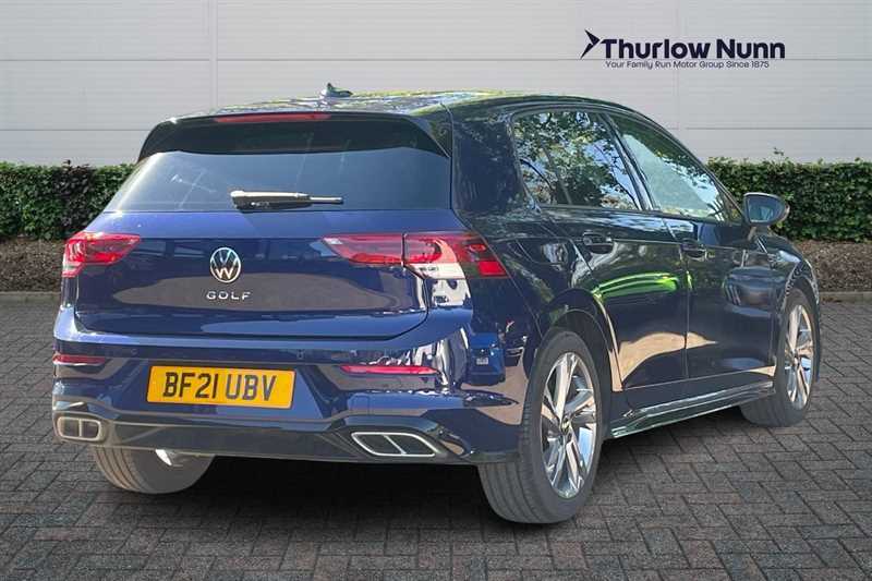 Volkswagen Golf 1.5 Tsi R-line Hatchback Euro 6 BF21UBV Blue #3