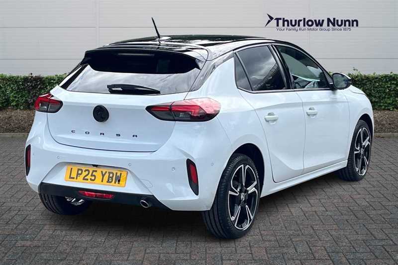 Vauxhall Corsa 1.2I Turbo 100 Ps Gs Hatchback LP25YBW White #3