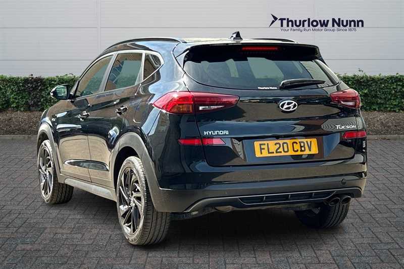 Hyundai Tucson 1.6 T-gdi N Line Suv Euro 6 Ss FL20CBV Black #5