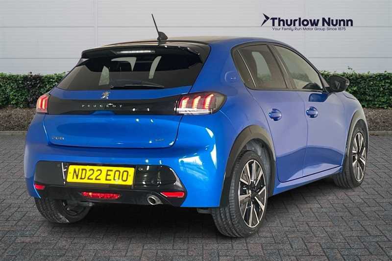 Peugeot 208 1.2 Puretech Gt Hatchback Euro 6 ND22EOO Blue #3