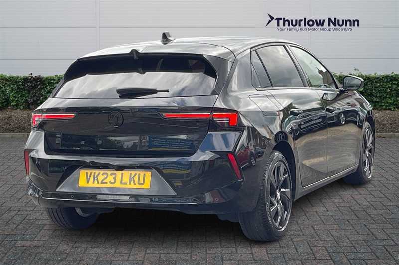 Vauxhall Astra 1.5 Turbo D Gs Hatchback Euro 6 S VK23LKU Black #3