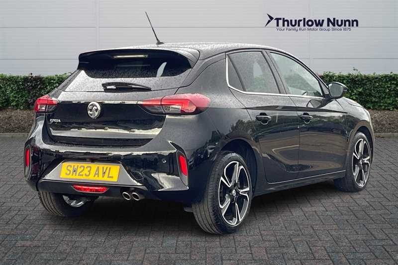 Vauxhall Corsa 1.2 Turbo Ultimate Hatchback Euro SW23AVL Black #3