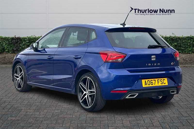 Seat Ibiza 1.0 Tsi Fr Hatchback Euro 6 Ss AO67FSC Blue #5