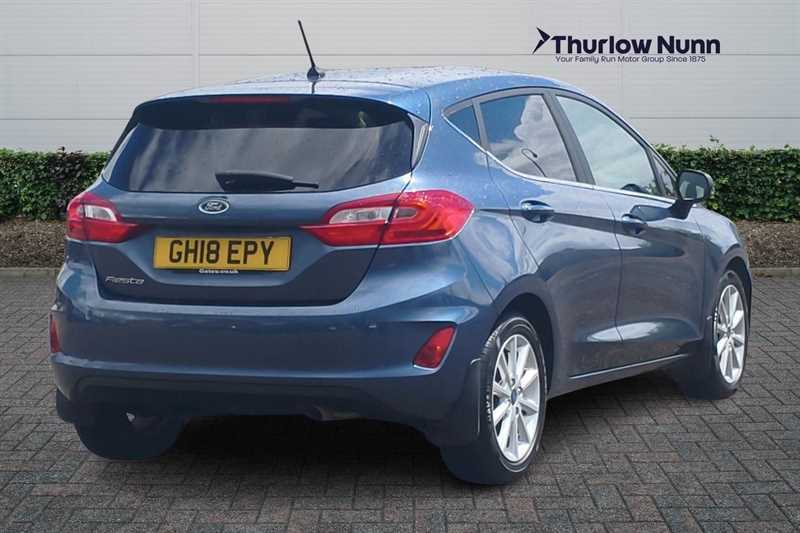 Ford Fiesta 1.0T Ecoboost Titanium Hatchback GH18EPY Blue #3
