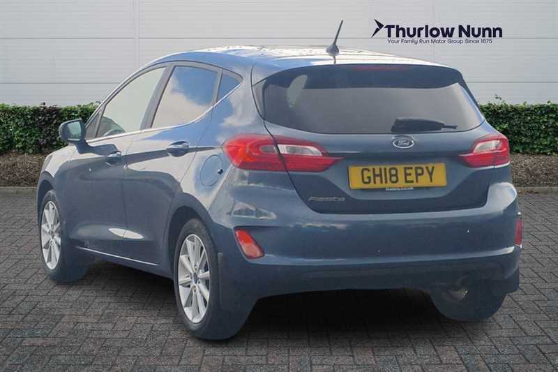 Ford Fiesta 1.0T Ecoboost Titanium Hatchback GH18EPY Blue #5