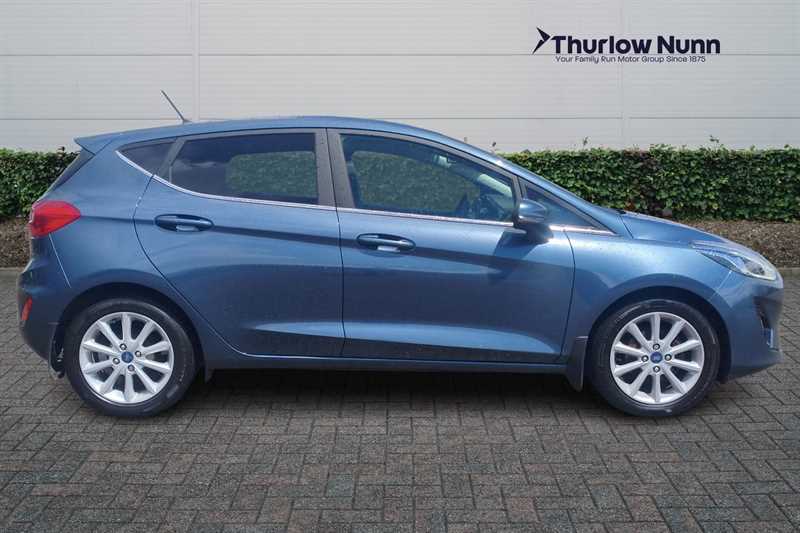Ford Fiesta 1.0T Ecoboost Titanium Hatchback GH18EPY Blue #2