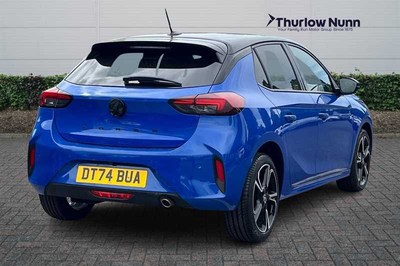 Vauxhall Corsa 1.2 Turbo Gs Hatchback Euro 6 S DT74BUA Blue #3