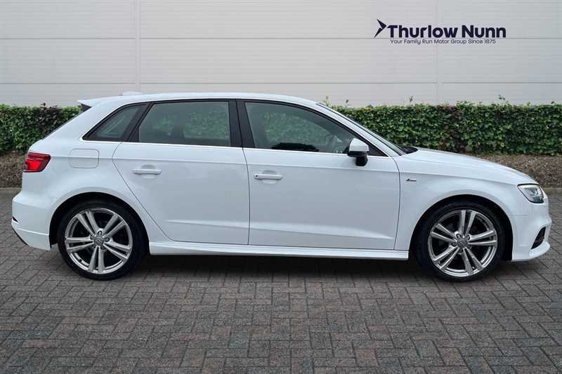Audi A3 1.5 Tfsi Cod 35 S Line Sportback RE68WVW White #2