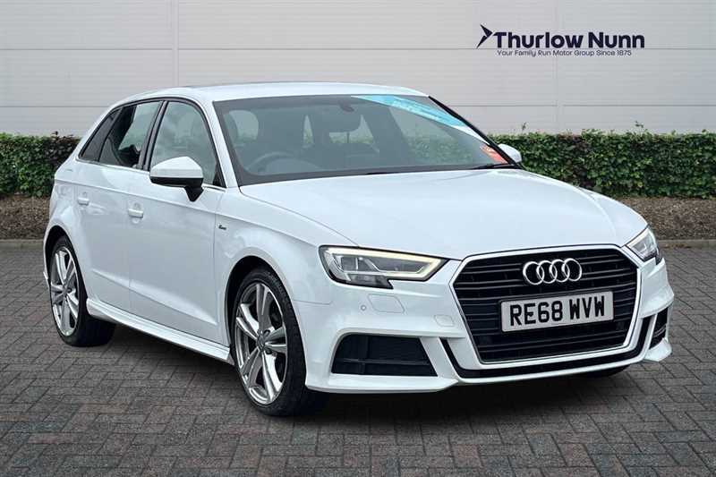 Audi A3 1.5 Tfsi Cod 35 S Line Sportback White
