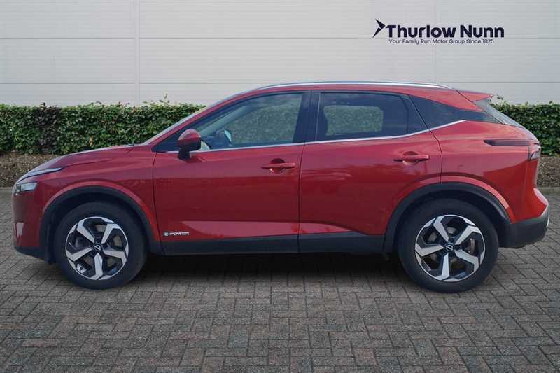 Nissan Qashqai 1.5 H E-power N-connecta Suv Hybrid Aut AO72HRJ Red #6