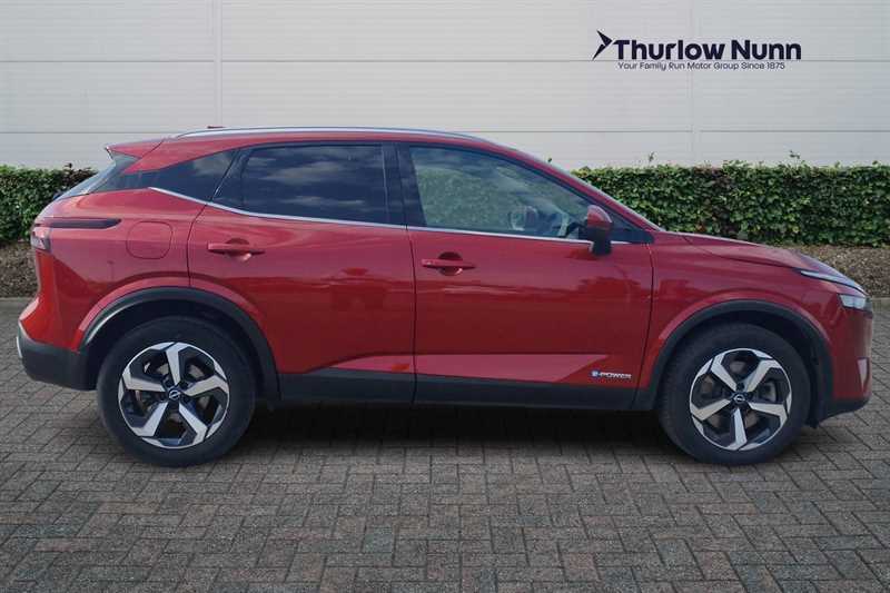 Nissan Qashqai 1.5 H E-power N-connecta Suv Hybrid Aut AO72HRJ Red #2