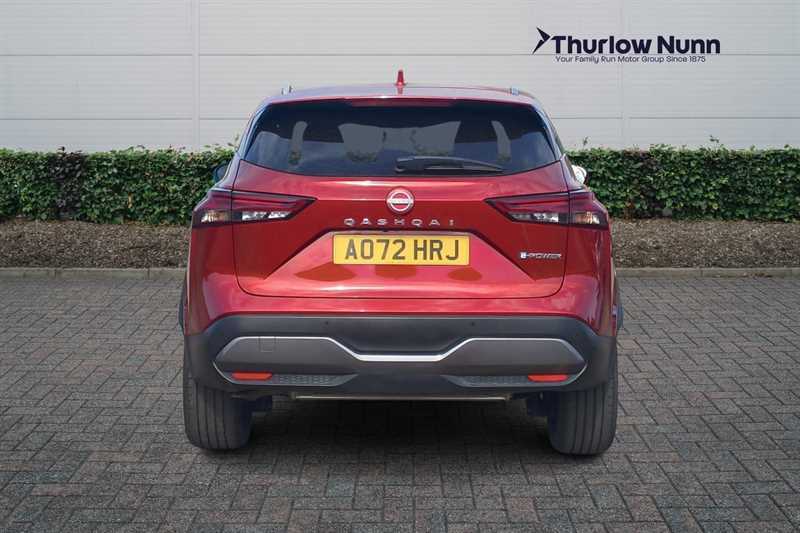 Nissan Qashqai 1.5 H E-power N-connecta Suv Hybrid Aut AO72HRJ Red #4