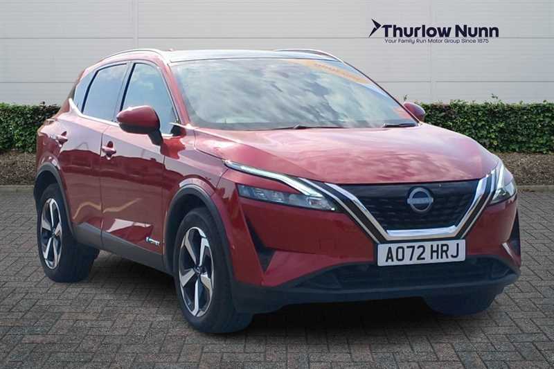 Nissan Qashqai 1.5 H E-power N-connecta Suv Hybrid Aut Red