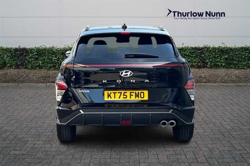 Hyundai Kona 1.6 T-gdi N Line Suv Dct Euro 6 Ss KT75FMO Black #4