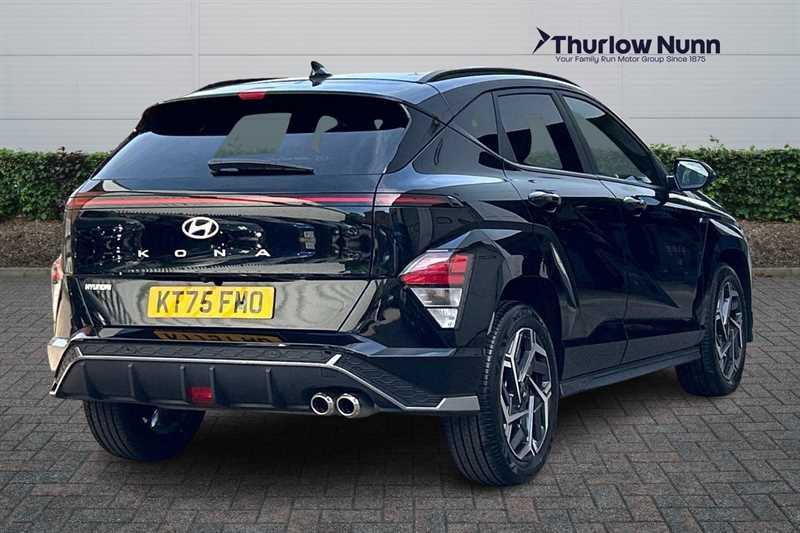 Hyundai Kona 1.6 T-gdi N Line Suv Dct Euro 6 Ss KT75FMO Black #3