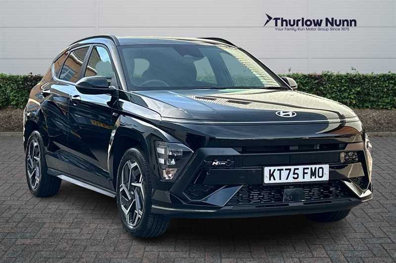 Hyundai Kona 1.6 T-gdi N Line Suv Dct Euro 6 Ss Black