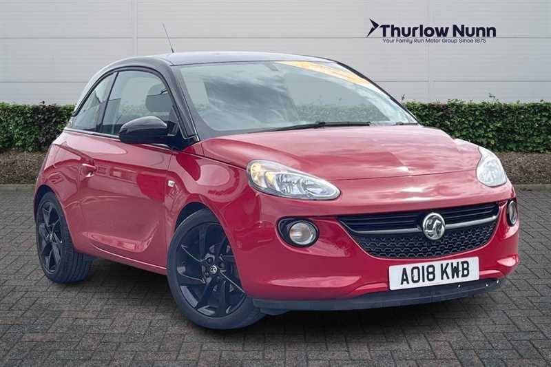 Vauxhall Adam 1.2I Ecoflex Energised Hatchback Red
