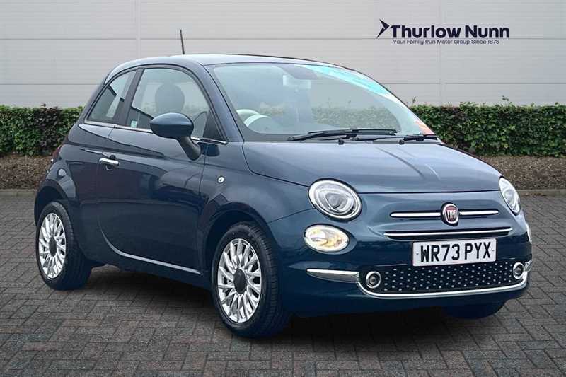 Fiat 500 1.0 Startstop 70Bhp Blue