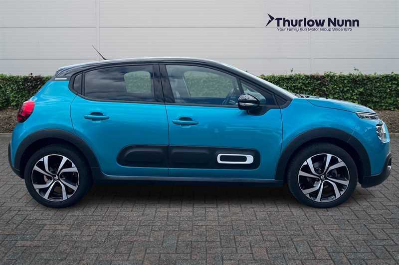 Citroen C3 Shine Plus 1.2 Puretech Startstop 110Ps ME23VSX Blue #2
