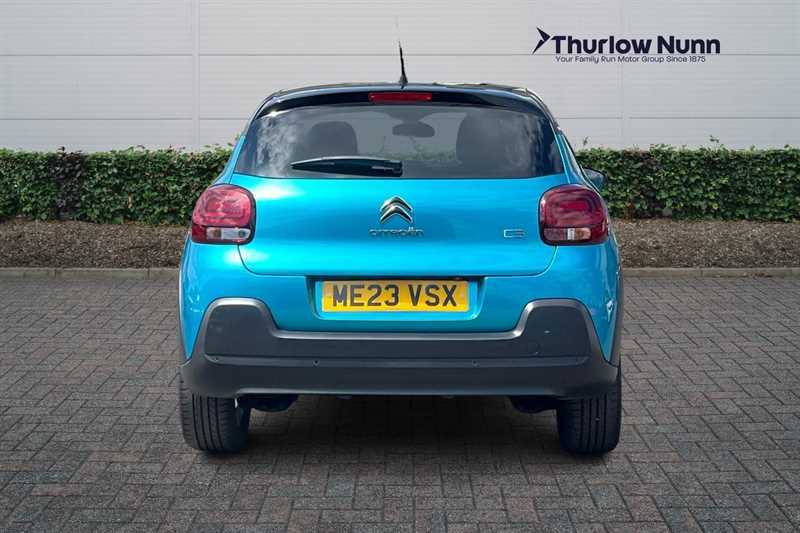 Citroen C3 Shine Plus 1.2 Puretech Startstop 110Ps ME23VSX Blue #4