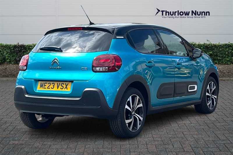 Citroen C3 Shine Plus 1.2 Puretech Startstop 110Ps ME23VSX Blue #3