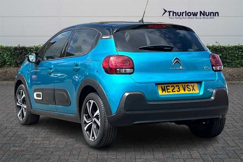 Citroen C3 Shine Plus 1.2 Puretech Startstop 110Ps ME23VSX Blue #5