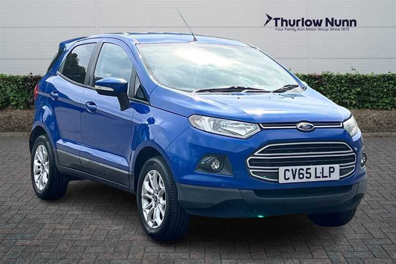Ford Ecosport 1.0I T Ecoboost 125 Ps Zetec Suv Blue