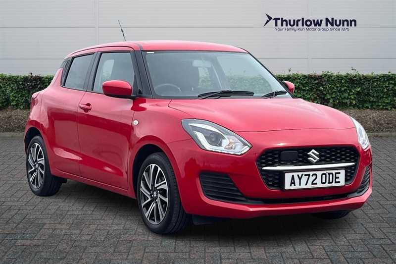 Suzuki Swift 1.2 Dualjet Mhev Sz-l Hatchback Hybrid Red