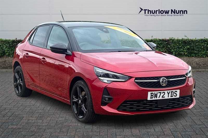 Vauxhall Corsa 1.2 Turbo Gs Hatchback Euro 6 S Red