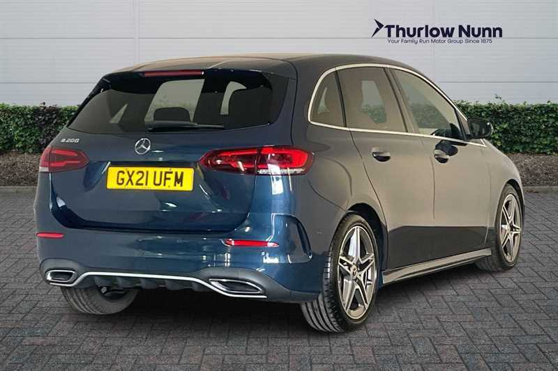 Mercedes-Benz B Class 1.3 B200 Amg Line Executive Mpv 7G-dc GX21UFM Blue #4