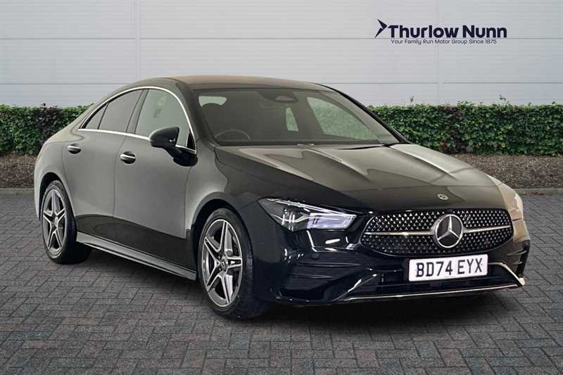 Mercedes-Benz CLA Class 1.3 Cla200h Mhev Amg Line Executive Coupe Pe Black