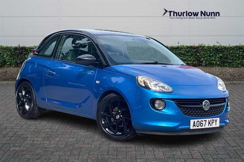 Vauxhall Adam 1.2I Ecoflex Energised Hatchback Blue